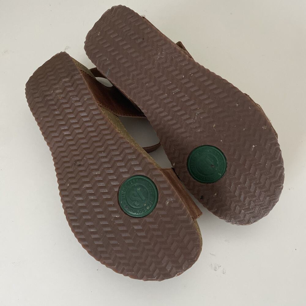 Josef Seibel Tan Tonga Leather Sandals Size 39 Very Excellent Condition - Picture 7 of 8